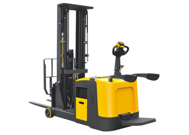 Durable Counterbalance Pallet Stacker , Walkie Stacker Forklift Compact Structure