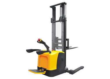 chất lượng  Rider Straddle Electric Pallet Stacker 2.5 - 5.6 Meters Lifting Height Multi Function nhà máy sản xuất