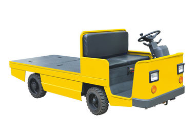 Battery Powered điện Tow Tractor Với nền tảng lớn Solid Wheels